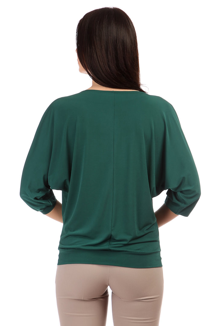 Фото товара 7249, блузка с рукавами летучая мышь