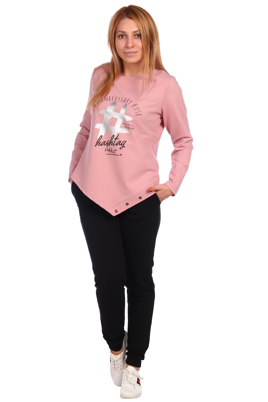 Фото товара 18355, костюм пудра